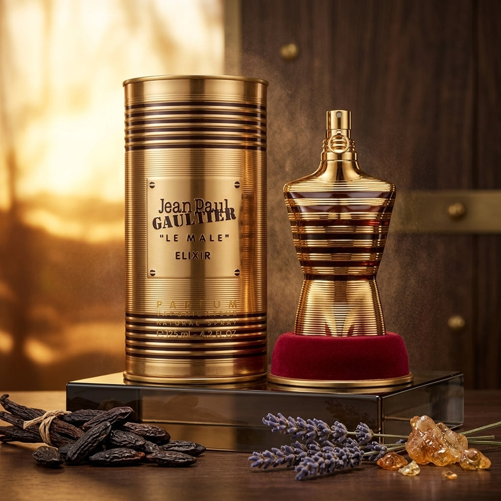 Le Male Elixir by Jean Paul Gaultier JPG 4.2 oz Parfum Cologne Men New In Box