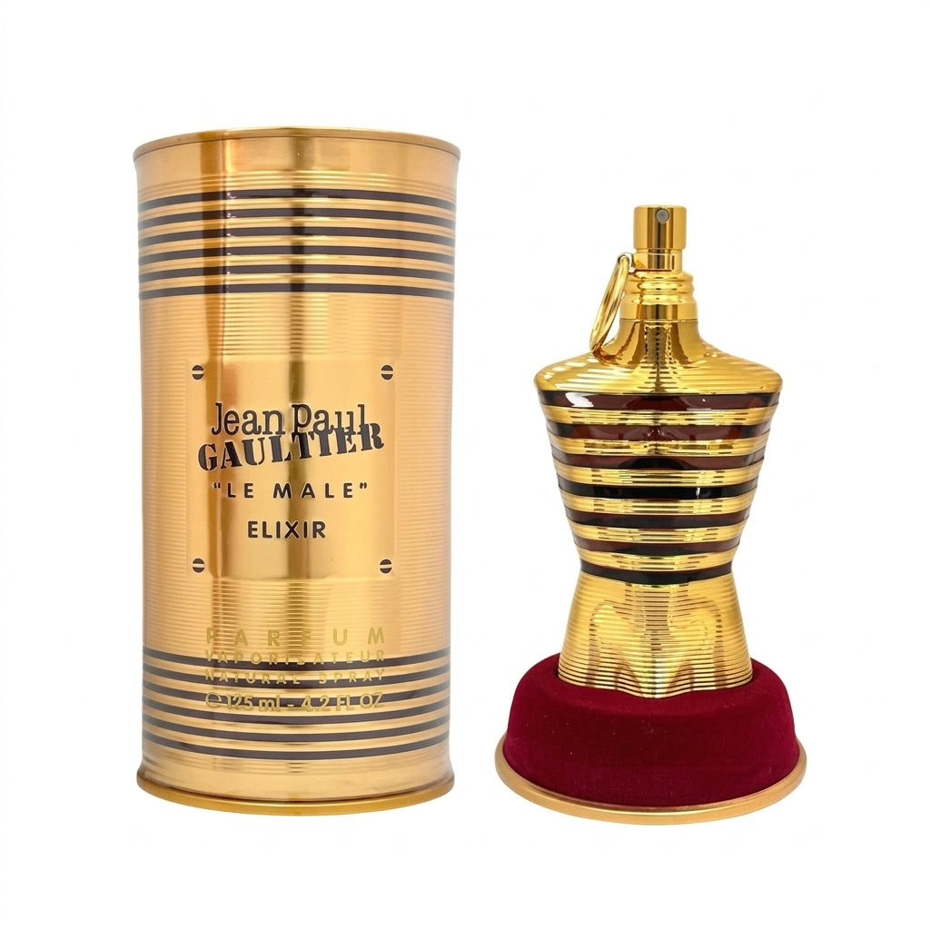 Le Male Elixir by Jean Paul Gaultier JPG 4.2 oz Parfum Cologne Men New In Box