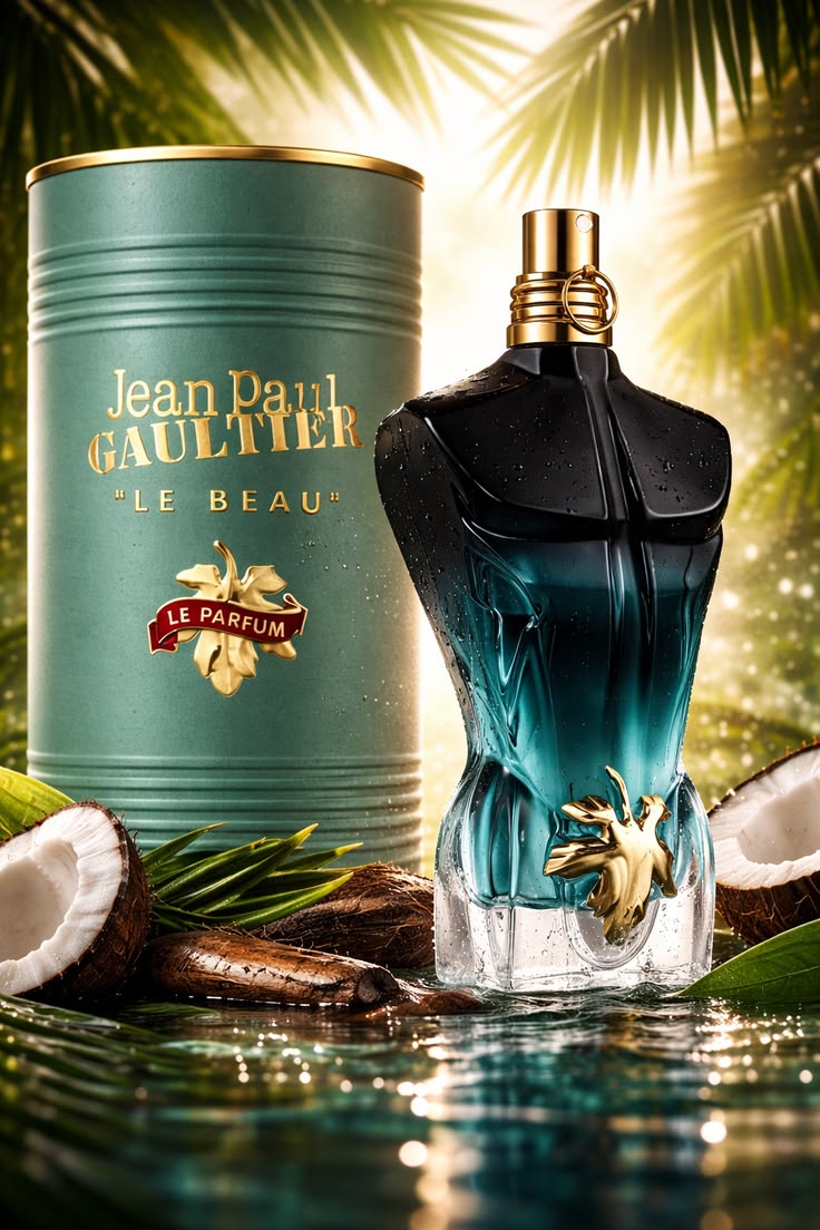 Jean Paul Gaultier Beau Le Parfum Intense for Men, 4.2 oz Eau de Parfum