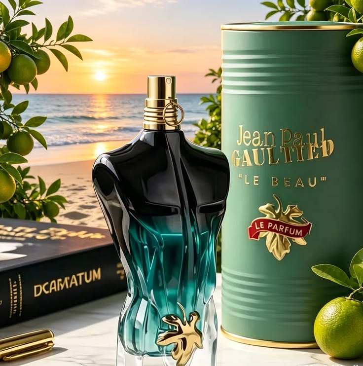 Jean Paul Gaultier Beau Le Parfum Intense for Men, 4.2 oz Eau de Parfum